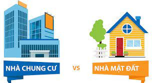 so sánh nhà ở riêng lẻ và chung cư
