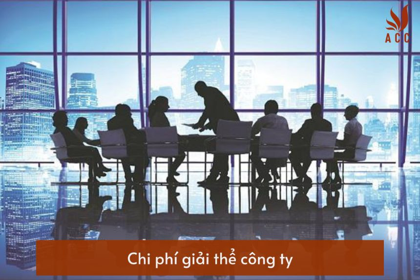 phí giải thể công ty