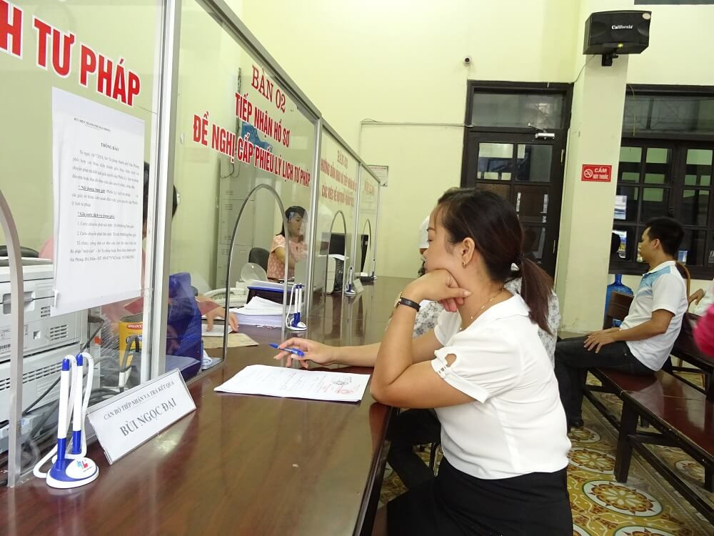 Dịch vụ làm lý lịch tư pháp số 1