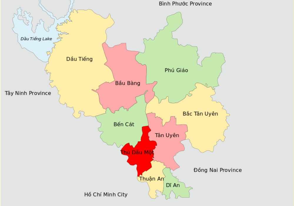 Đơn vị hành chính tỉnh Bình Dương