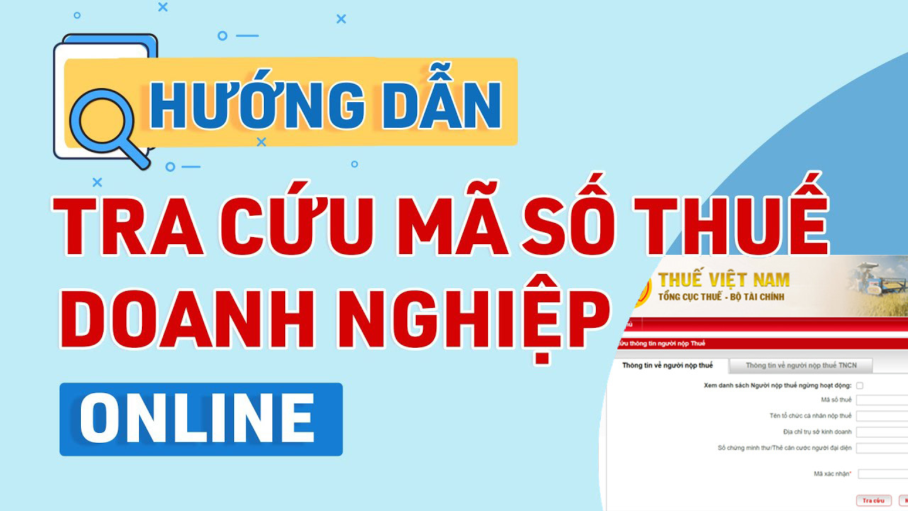 Tra cứu mã số thuế đơn vị hành chính