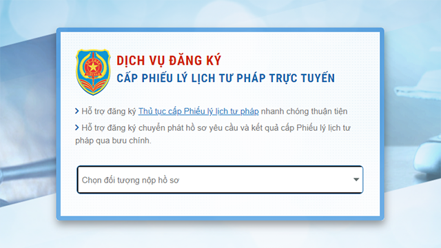 lý lịch tư pháp online yên bái