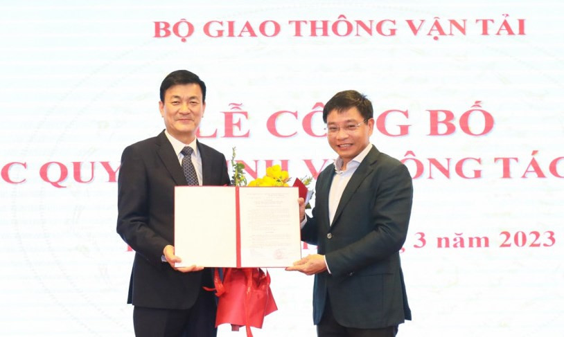 Bộ GTVT bổ nhiệm tân Cục trưởng Cục Đăng kiểm Việt Nam