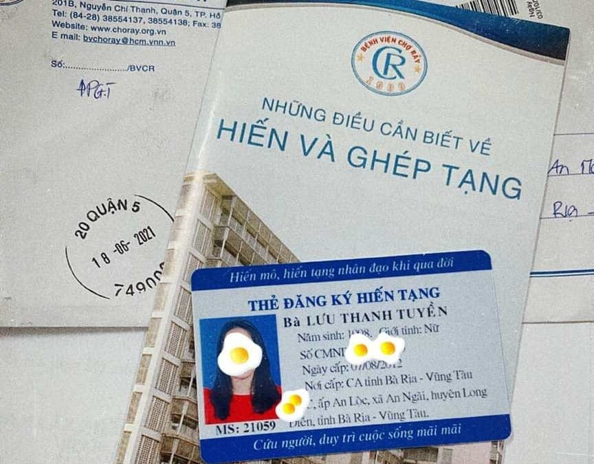 hiến tặng nội tạng