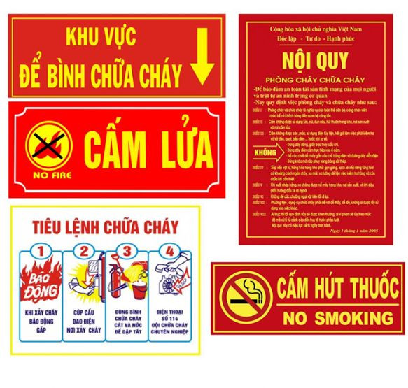 Nội quy pccc khu dân cư