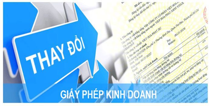 Thay đổi giấy phép kinh doanh