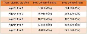 mức phí bảo hiểm y tế