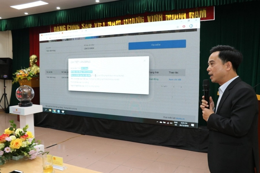 kiểm tra mã số bằng đại học