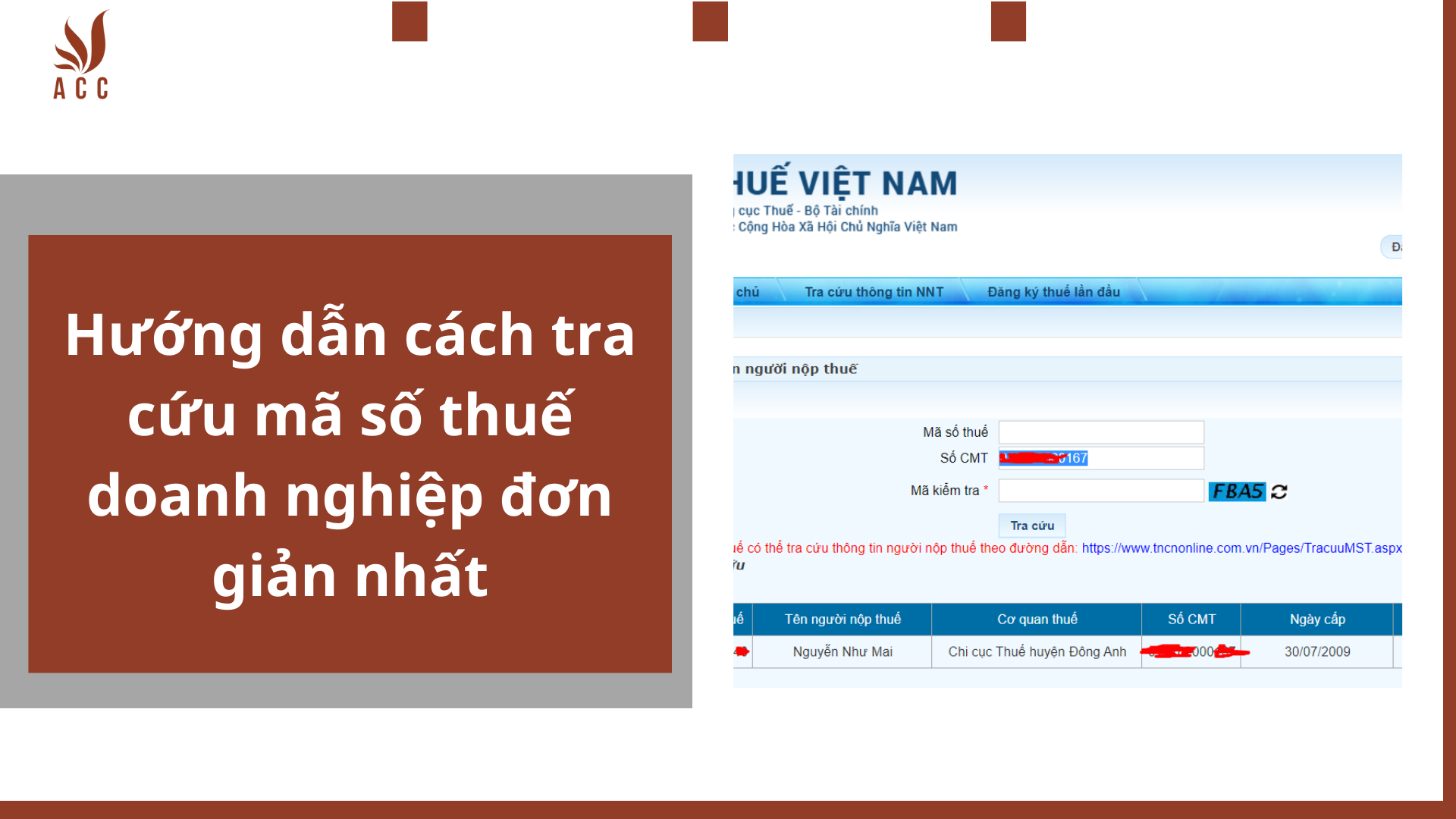 Hướng dẫn cách tra cứu mã số thuế doanh nghiệp đơn giản nhất