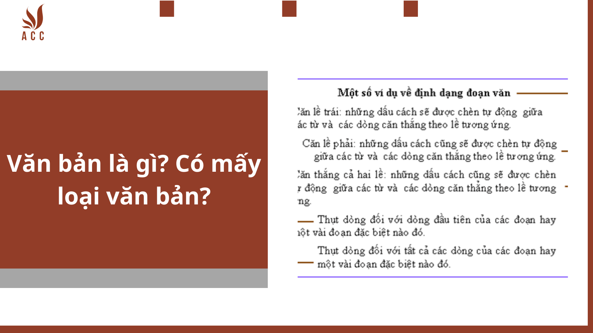 Văn bản là gì? Có mấy loại văn bản?