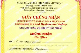 Những trường hợp cần giấy cam kết vệ sinh an toàn thực phẩm