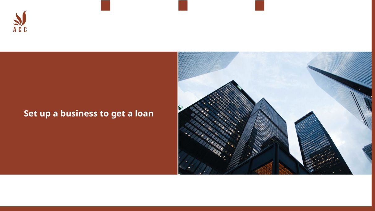 set-up-a-business-to-get-a-loan