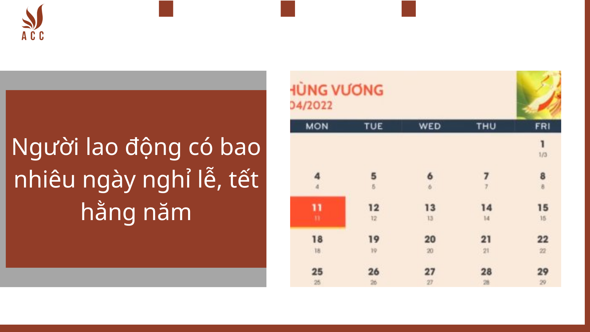 Các ngày lễ trong năm của Việt Nam? Người lao động có bao nhiêu ngày nghỉ lễ, tết hằng năm