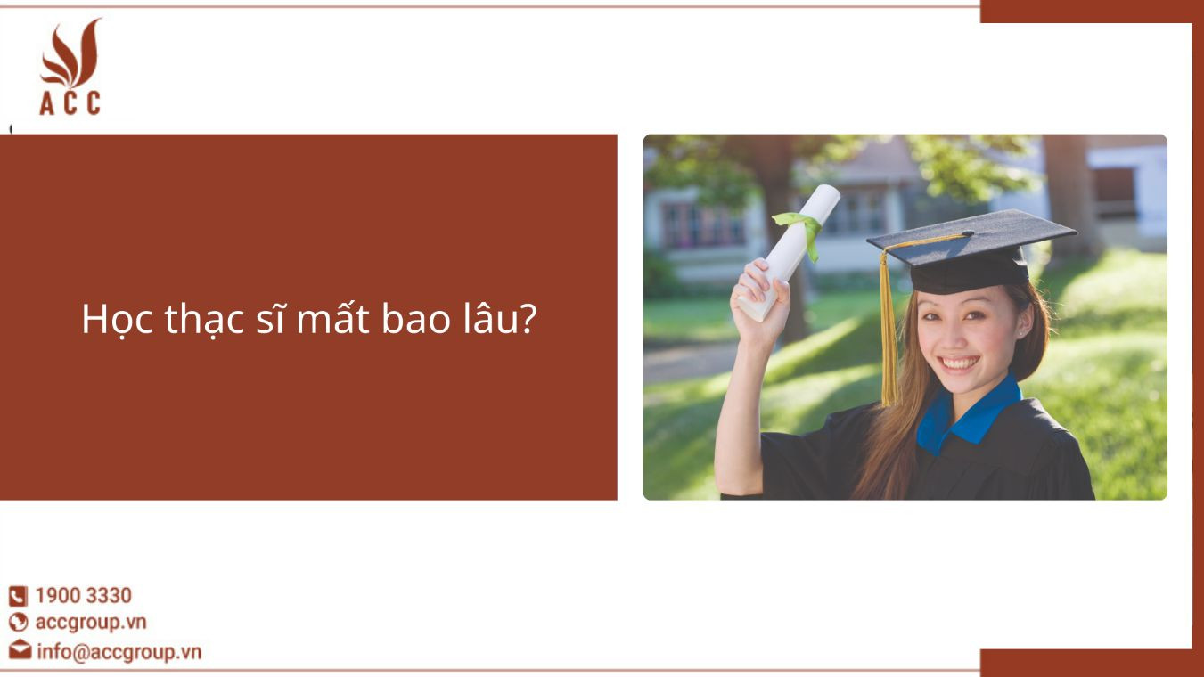 Học thạc sĩ mất bao lâu?