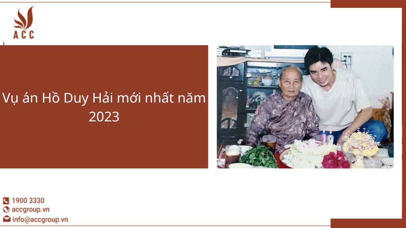 Vụ án Hồ Duy Hải mới nhất năm 2023