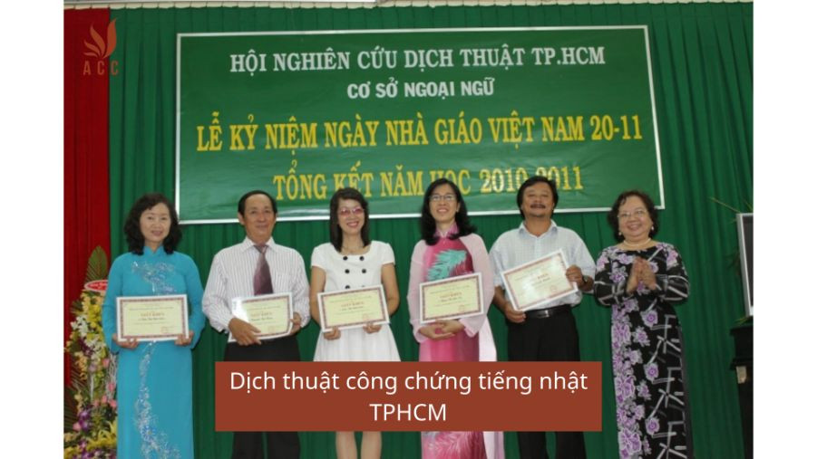 Dịch thuật công chứng tiếng nhật TPHCM