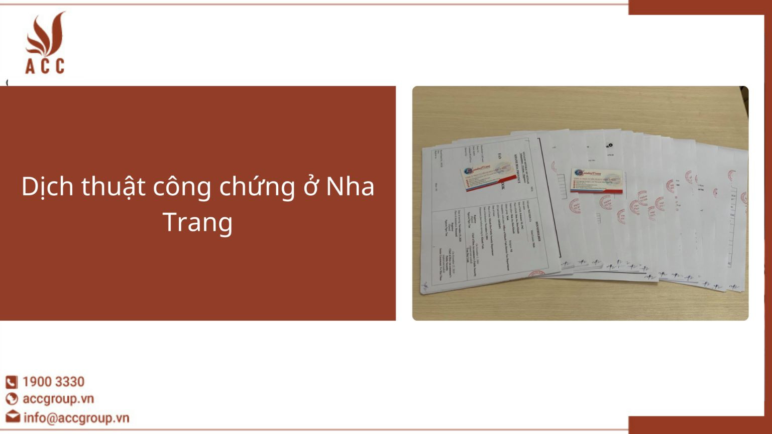 Dịch thuật công chứng ở Nha Trang