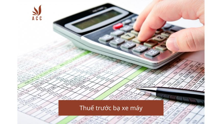 Thuế trước bạ xe máy