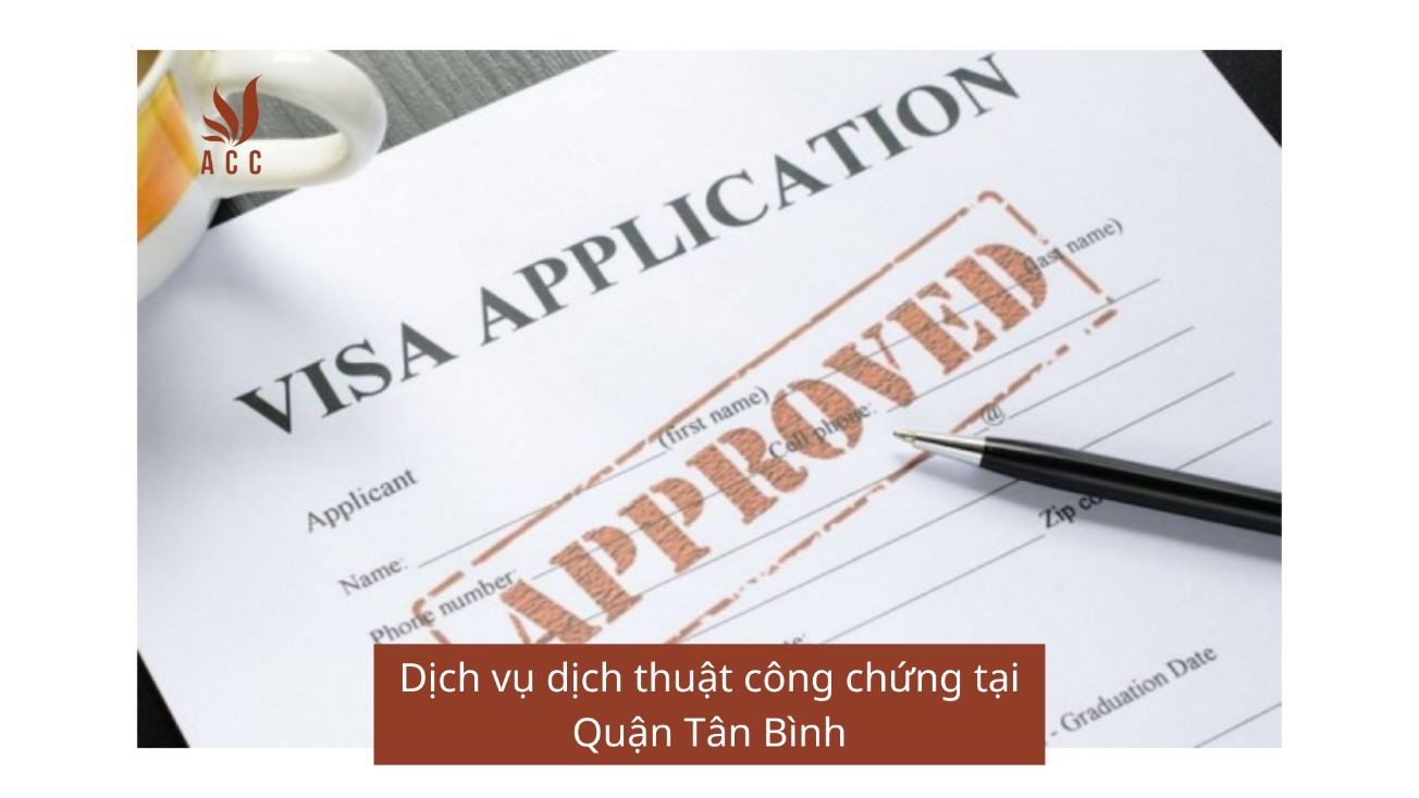 Dịch vụ dịch thuật công chứng tại Quận Tân Bình
