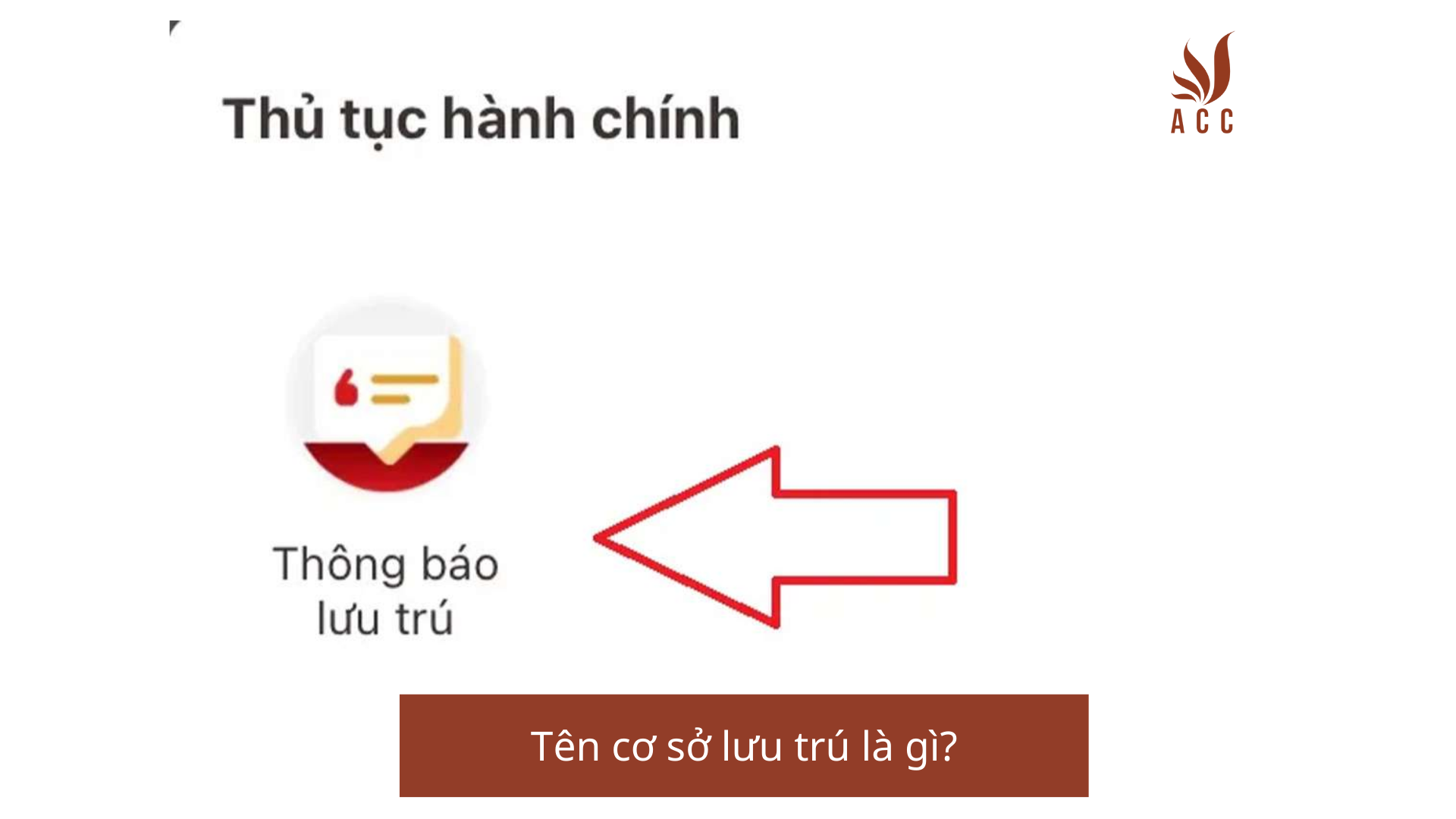 Tên cơ sở lưu trú là gì?