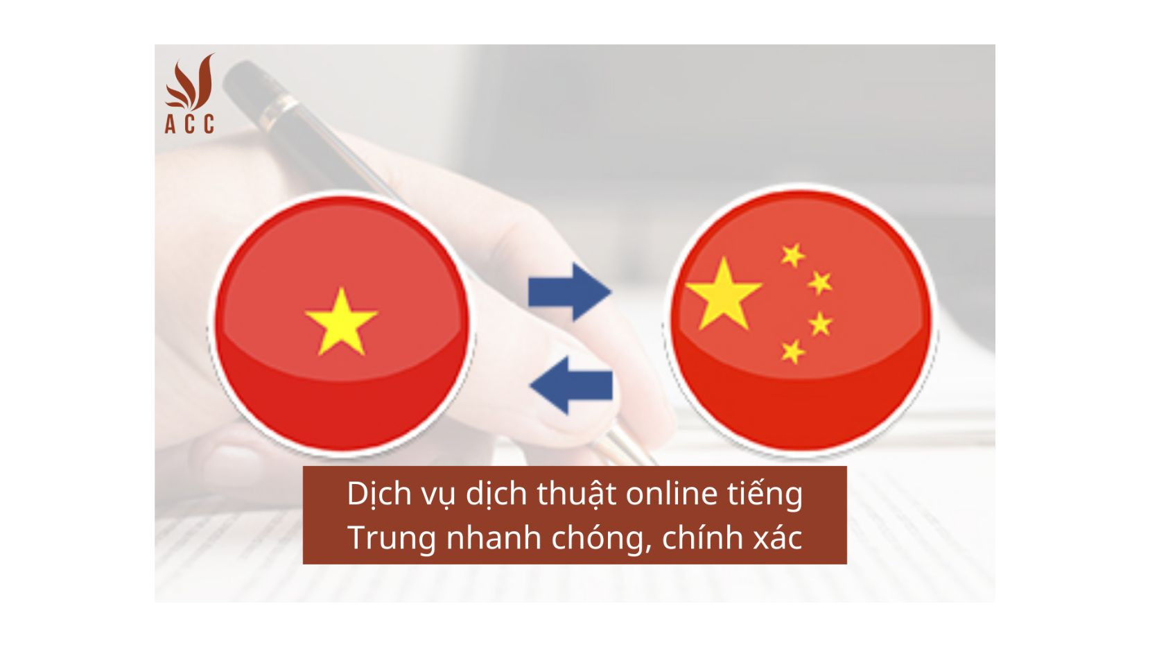 Dịch vụ dịch thuật online tiếng Trung nhanh chóng, chính xác