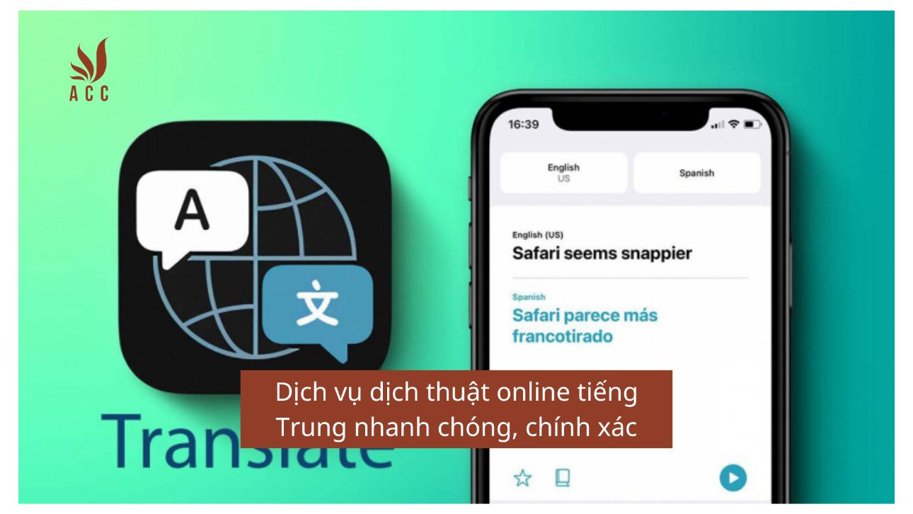 Dịch vụ dịch thuật online tiếng Trung nhanh chóng, chính xác