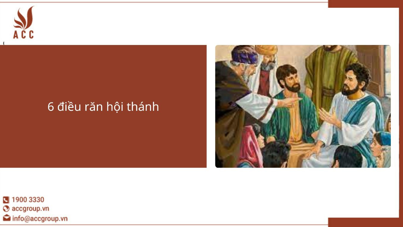 6 điều răn hội thánh