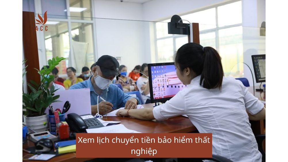 Xem lịch chuyển tiền bảo hiểm thất nghiệp