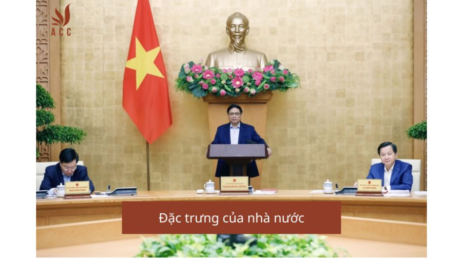 đặc trưng của nhà nước