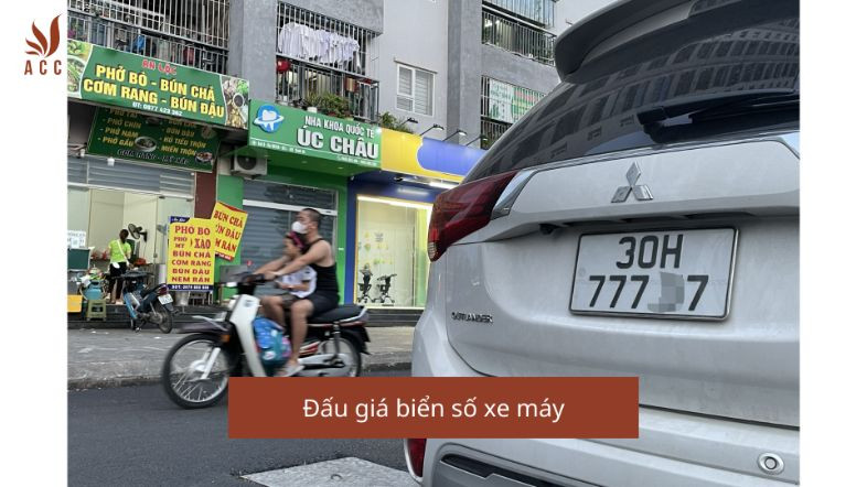 Đấu giá biển số xe máy