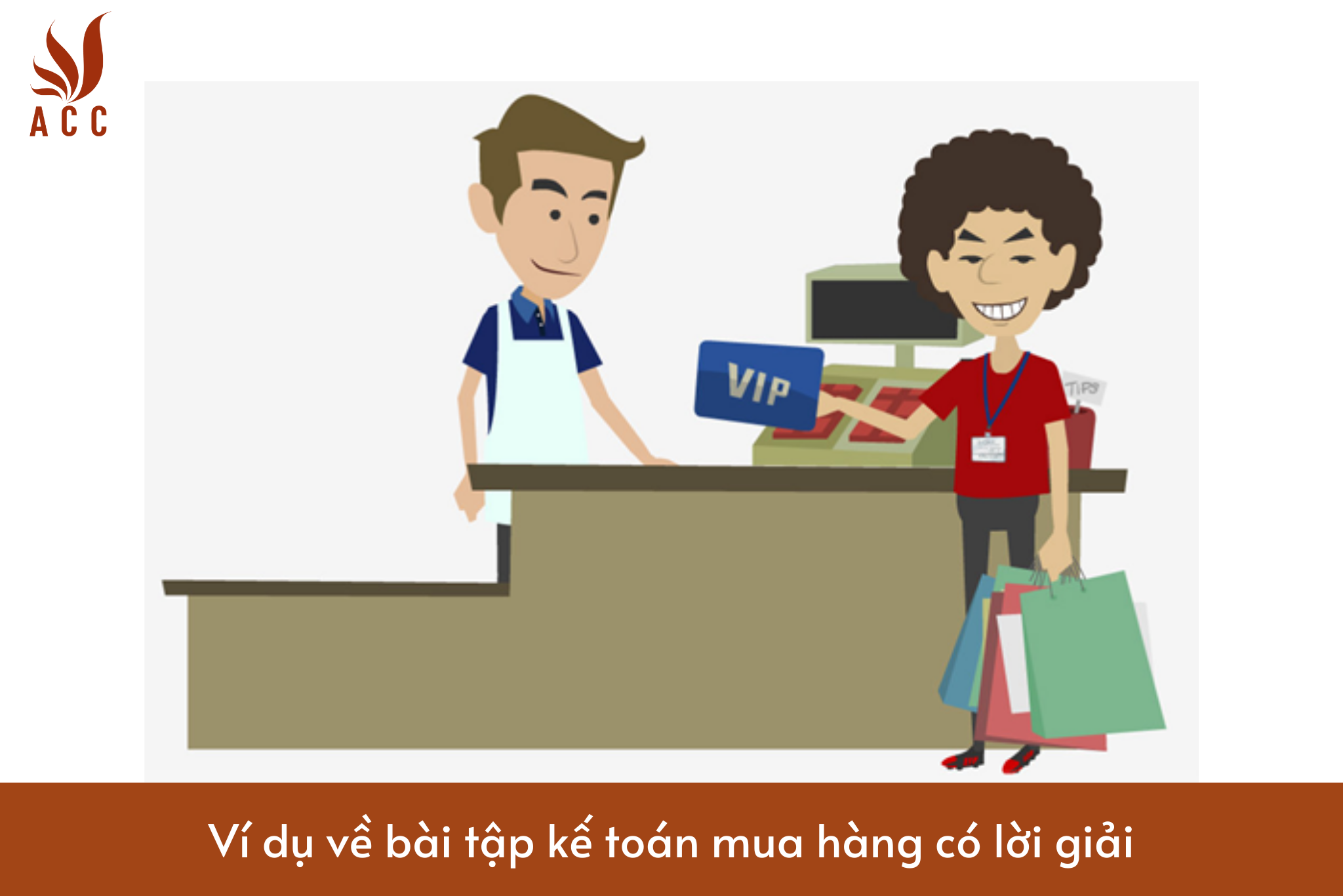 Ví dụ về bài tập kế toán mua hàng có lời giải