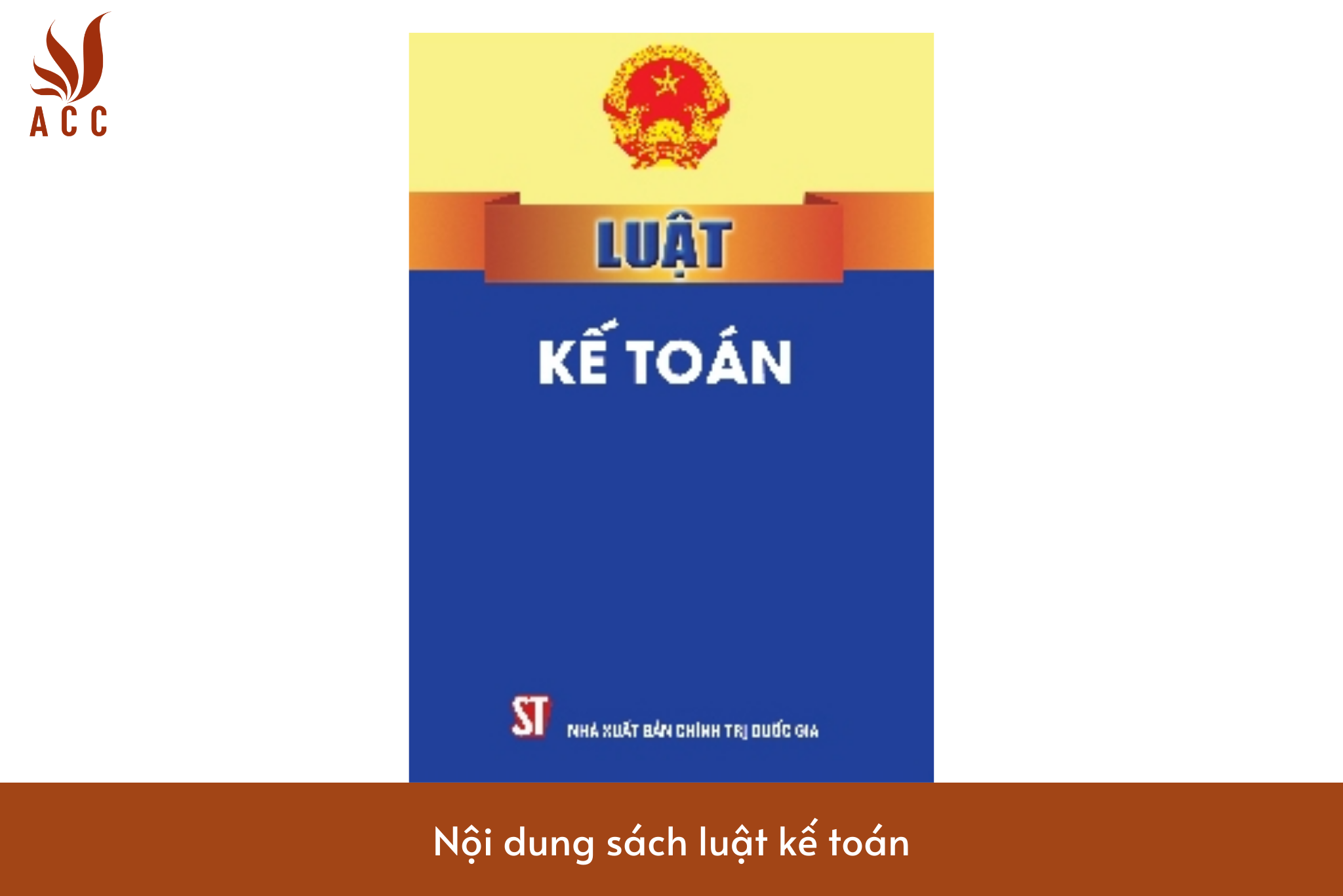 Nội dung sách luật kế toán