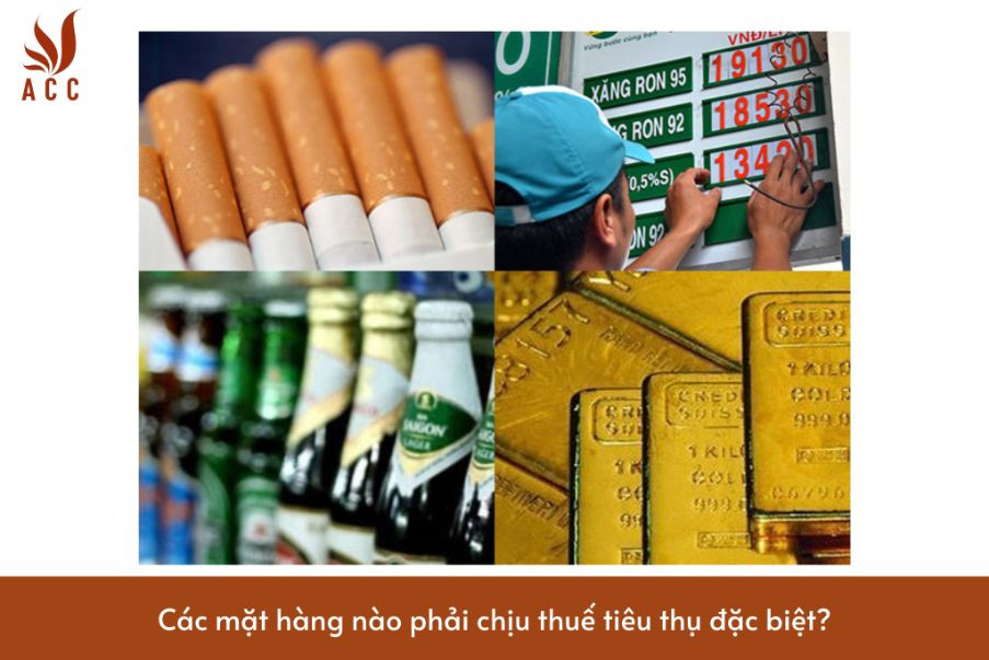 Các mặt hàng nào phải chịu thuế tiêu thụ đặc biệt?