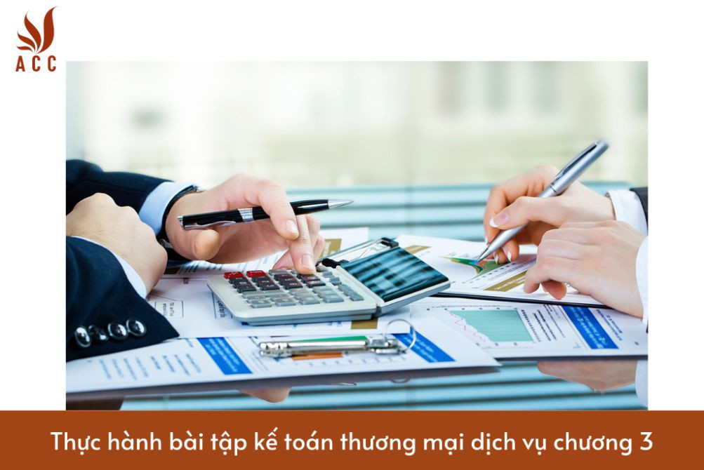 Thực hành bài tập kế toán thương mại dịch vụ chương 3