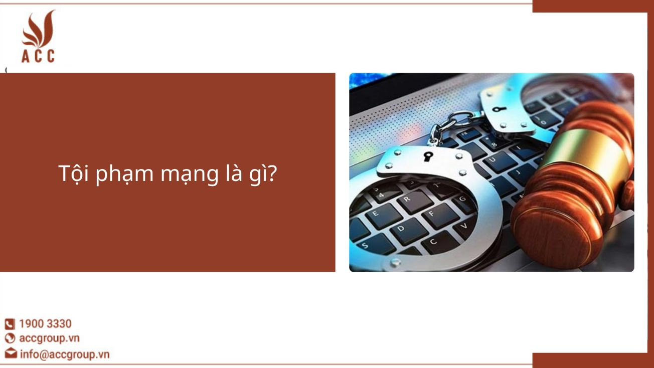 Tội phạm mạng là gì?