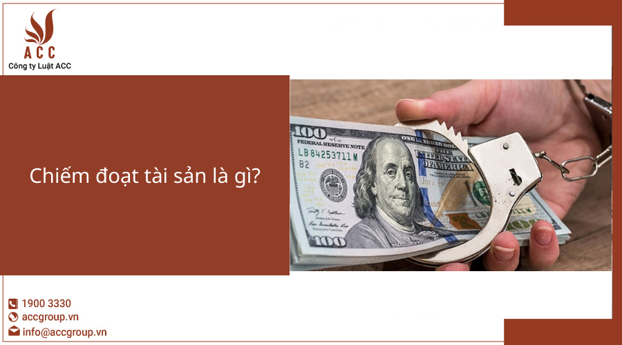 Chiếm đoạt tài sản là gì?