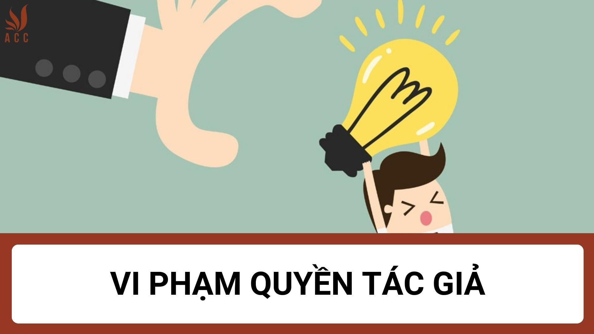 Vi phạm quyền tác giả