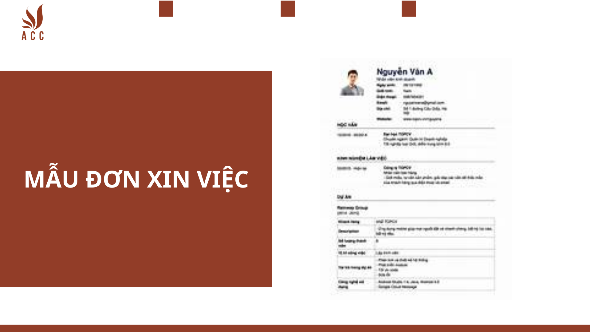 cv