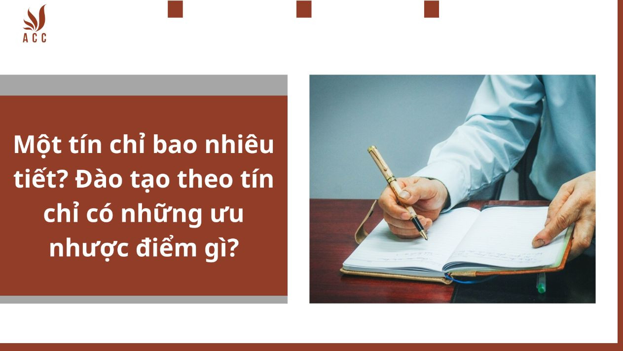 Một tín chỉ bao nhiêu tiết? Đào tạo theo tín chỉ có những ưu nhược điểm gì?