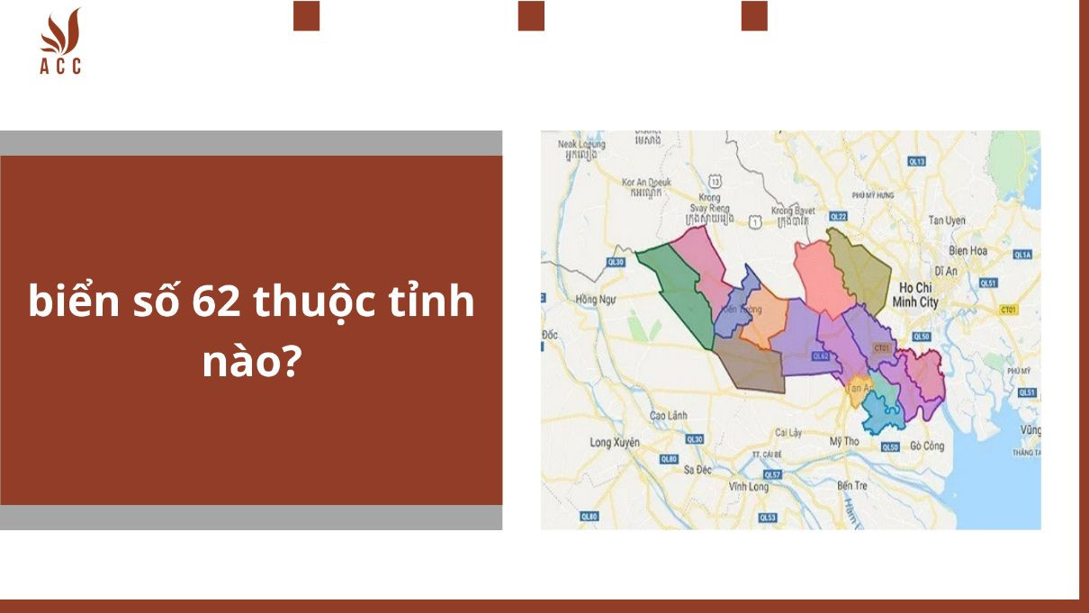 biển số 62 thuộc tỉnh nào