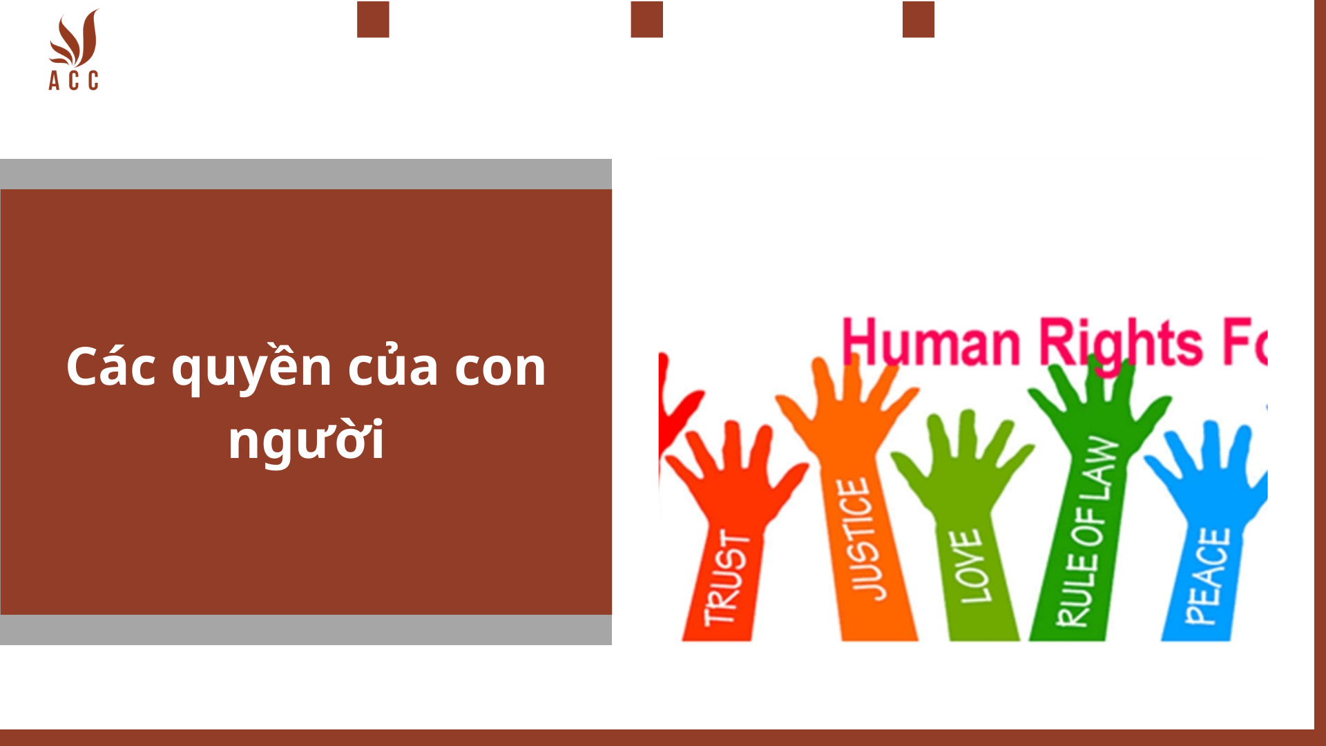 Quyền là gì? Quy định quyền công dân và quyền con người?