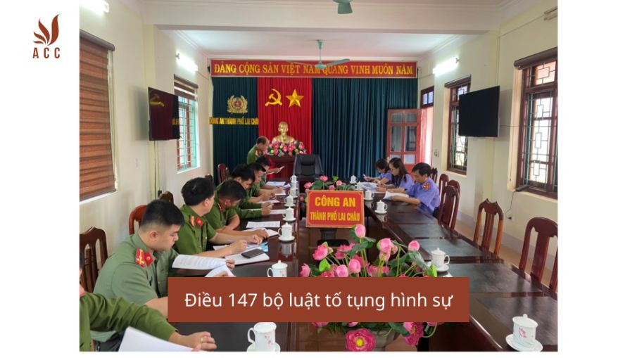 Điều 147 bộ luật tố tụng hình sự
