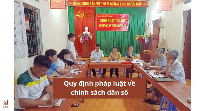 Quy định pháp luật về chính sách dân số