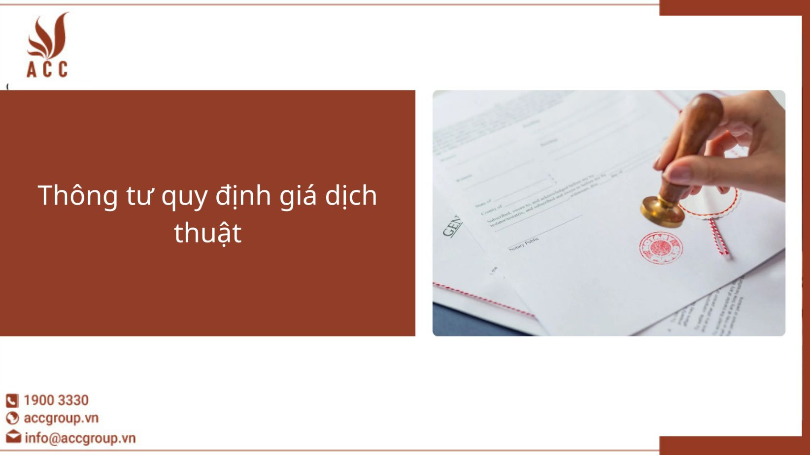 Thông tư quy định giá dịch thuật