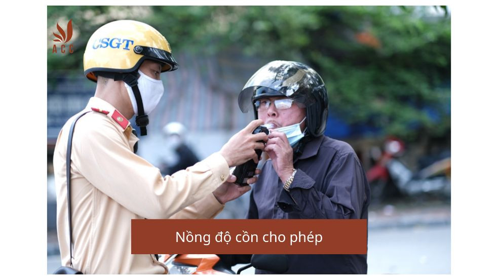 Nồng độ cồn cho phép