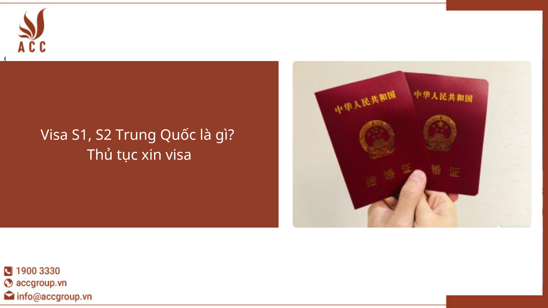 Visa S1, S2 Trung Quốc là gì? Thủ tục xin visa