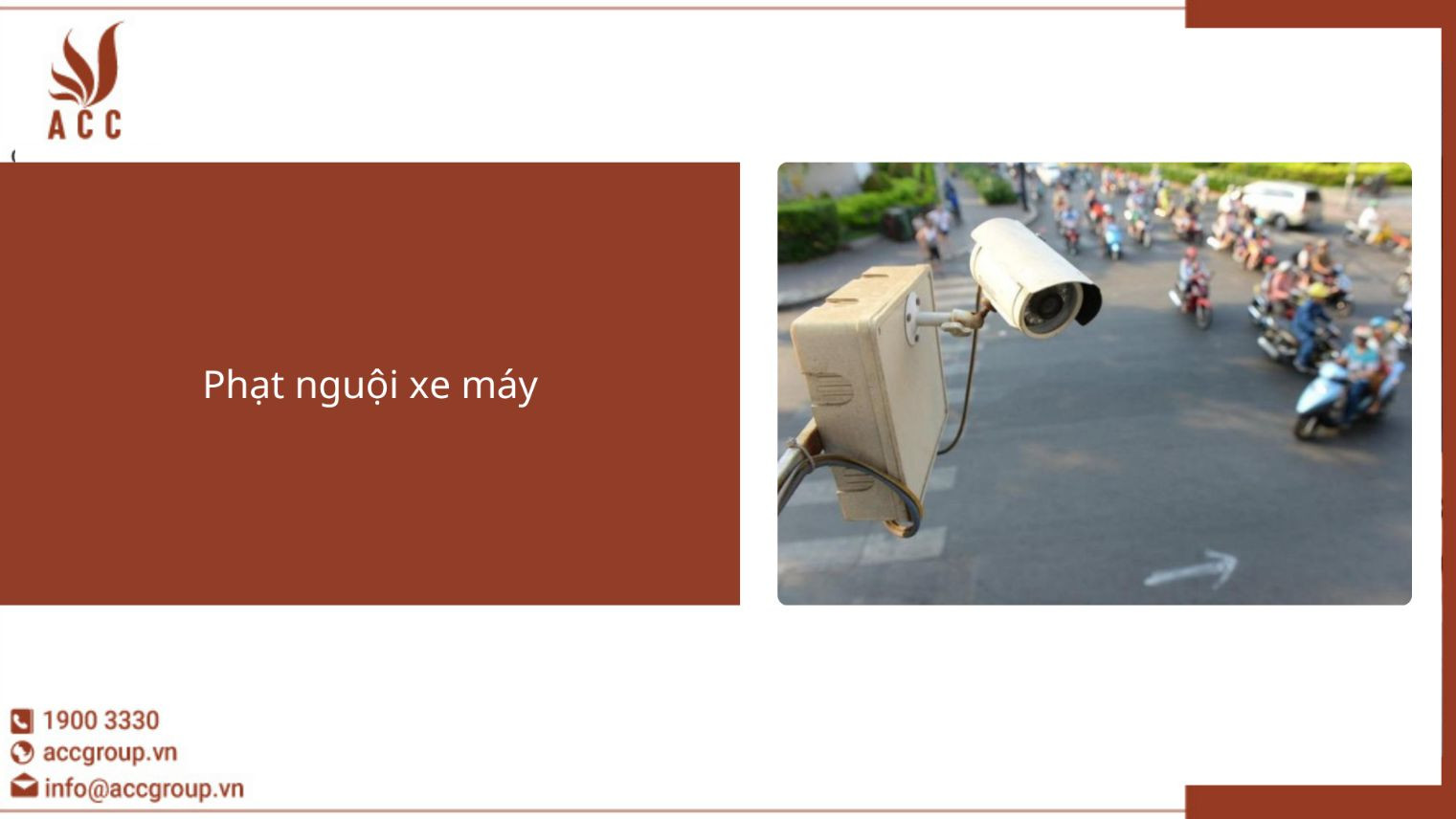 Phạt nguội xe máy