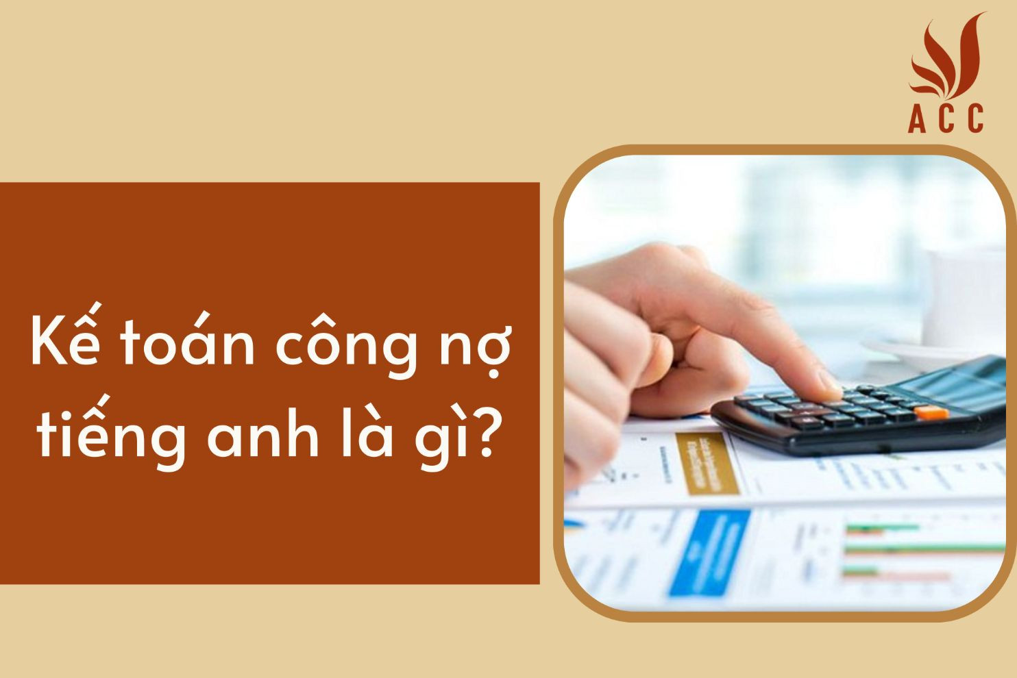 Kế toán công nợ tiếng anh là gì?