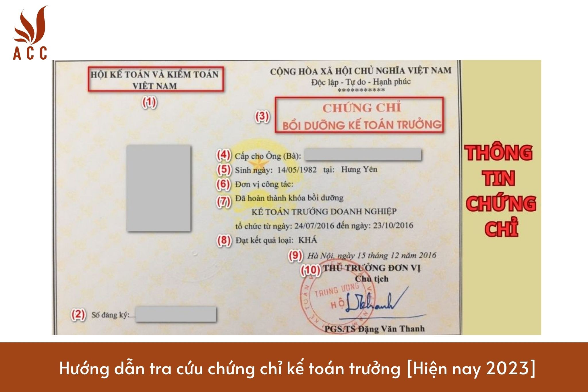 Hướng dẫn tra cứu chứng chỉ kế toán trưởng [Hiện nay 2023]