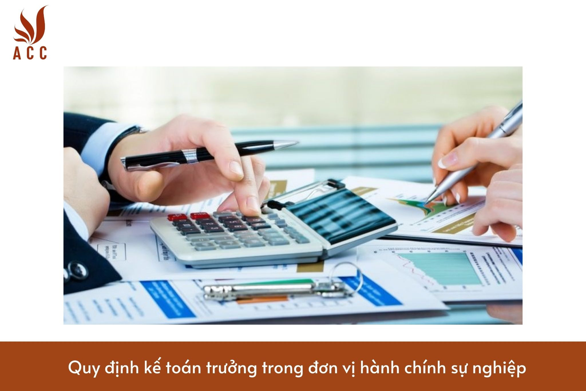 Quy định kế toán trưởng trong đơn vị hành chính sự nghiệp